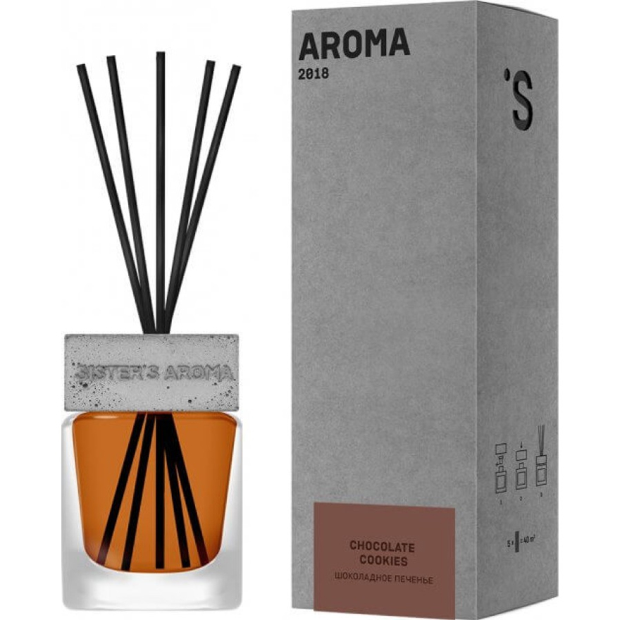 Sister's Aroma Аромат для дома Шоколадное печенье, 120 мл