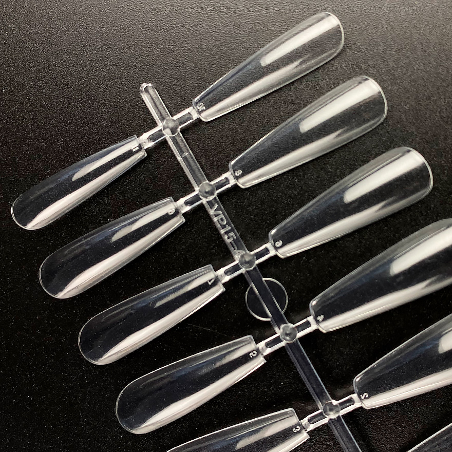 ADORE Гелевые типсы Funky Gel Tips COFFIN long