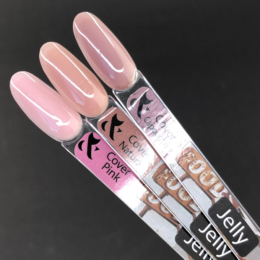 F.O.X Jelly Cover Cappuccino моделюючий гель желе, 15 мл