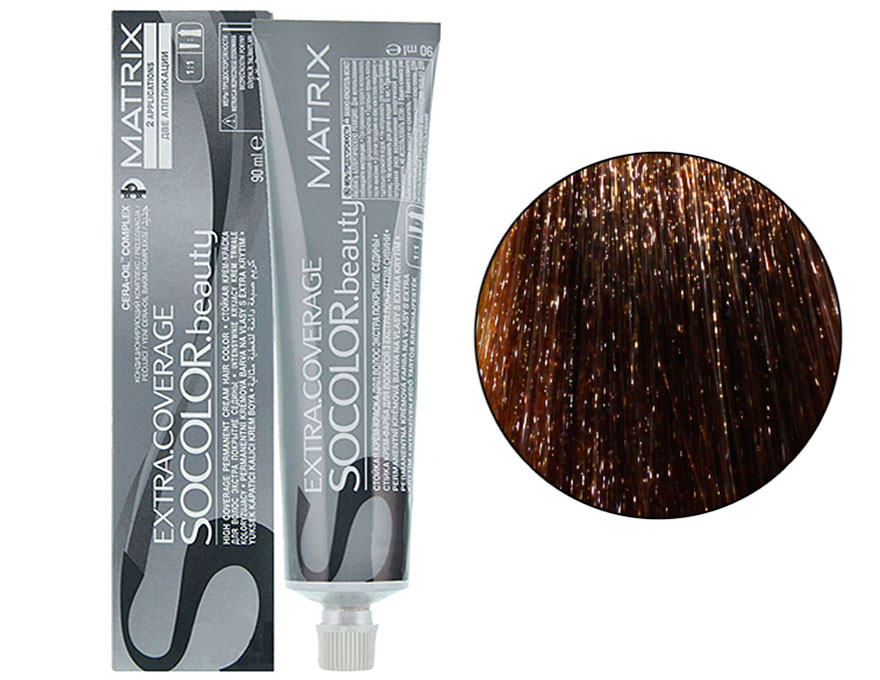 Cream-hair dye Matrix So Color Extra Coverage 507N (507.0) blond, for gray hair, 90 ml