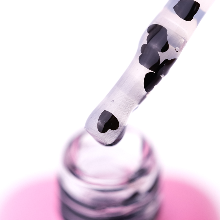 LUNA Top for gel polish Top Romantic Black, 13 ml