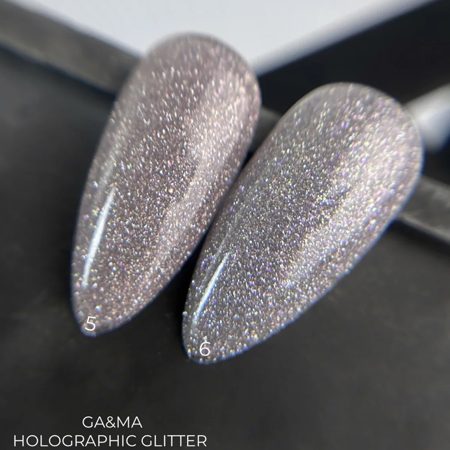 GA&MA Гель-лак Holographic glitter 006, 10 мл
