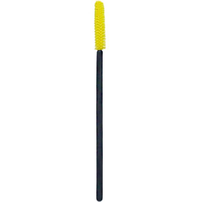 Silicone hair brush, hair brush on a black base (1 piece)
