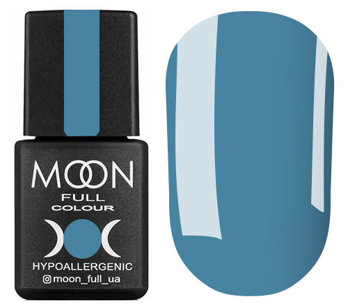 Гель-лак MOON FULL color Gel polish №660 блакитно-сірий, 8 мл Гель-лак MOON FULL color Gel polish №660 блакитно-сірий, 8 мл