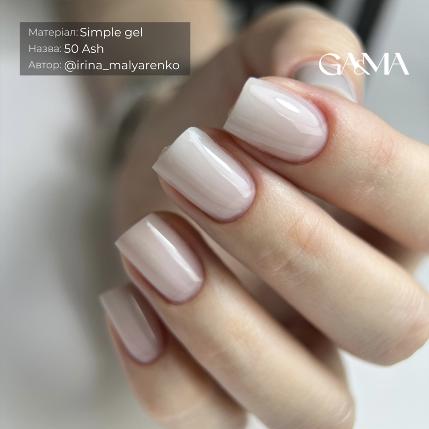 GA&MA Gel sample Simple gel 001 Clear, 15 ml