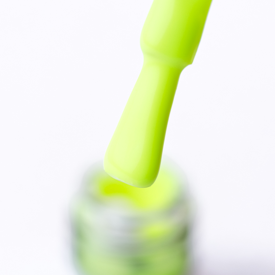 Molekula DISCO gel varnish No. D02 (new formula) (lime-yellow, neon), 11 ml