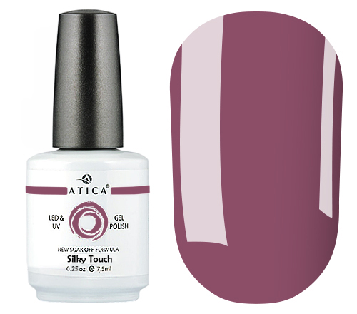 Atica Silky Touch GPM48 gel-varnish (dark lilac, enamel), 7.5 ml
