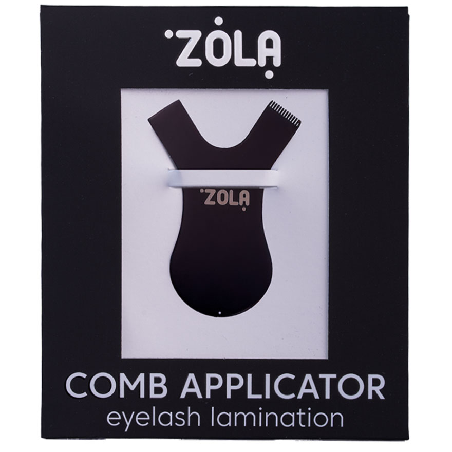 ZOLA Аппликатор-гребень металлический - Черный ZOLA Аппликатор-гребень металлический - Черный