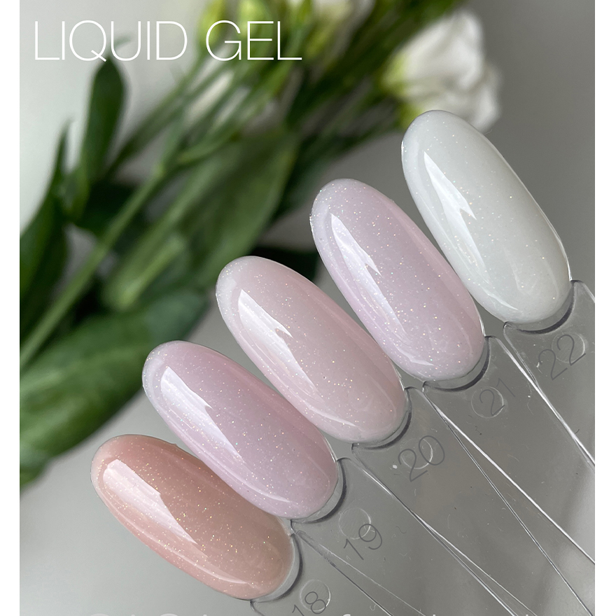SAGA professional LIQUID GEL 21 (ярко-розовый с микроблеском), 15 мл SAGA professional LIQUID GEL 21 (ярко-розовый с микроблеском), 15 мл