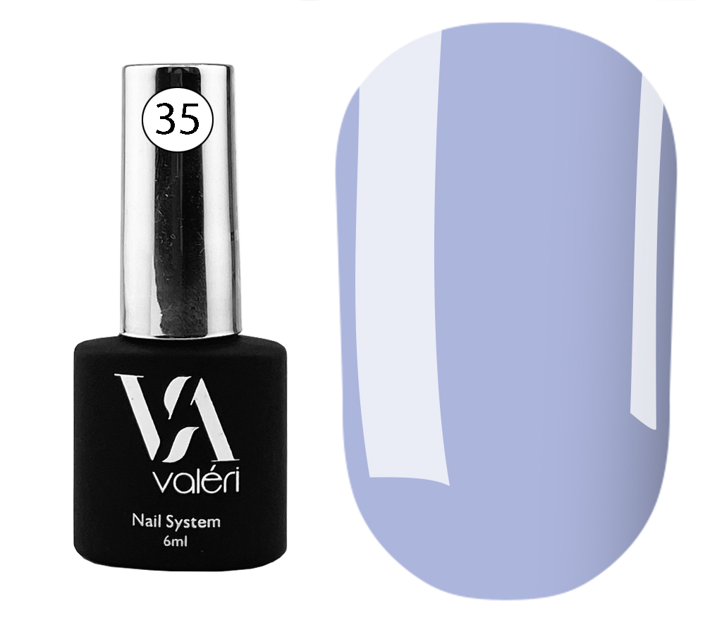 Valeri Nail base French Base 035 (light cornflower blue), 6 ml Valeri Nail base French Base 035 (light cornflower blue), 6 ml
