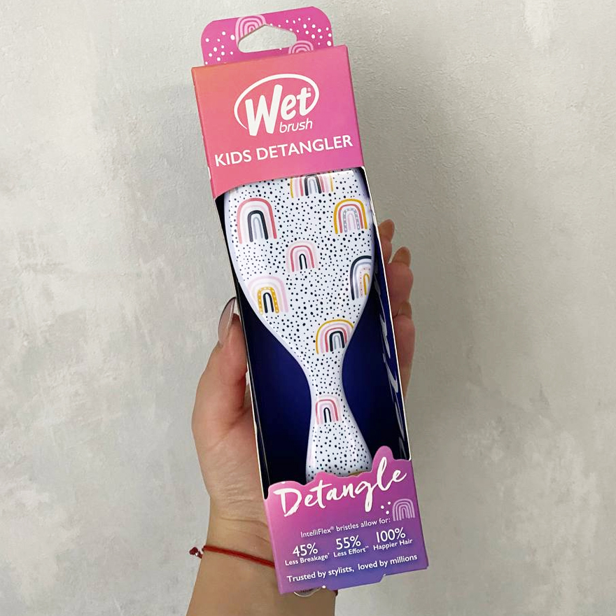 WET BRUSH Hair brush DETANGLER Kids - Rainbows