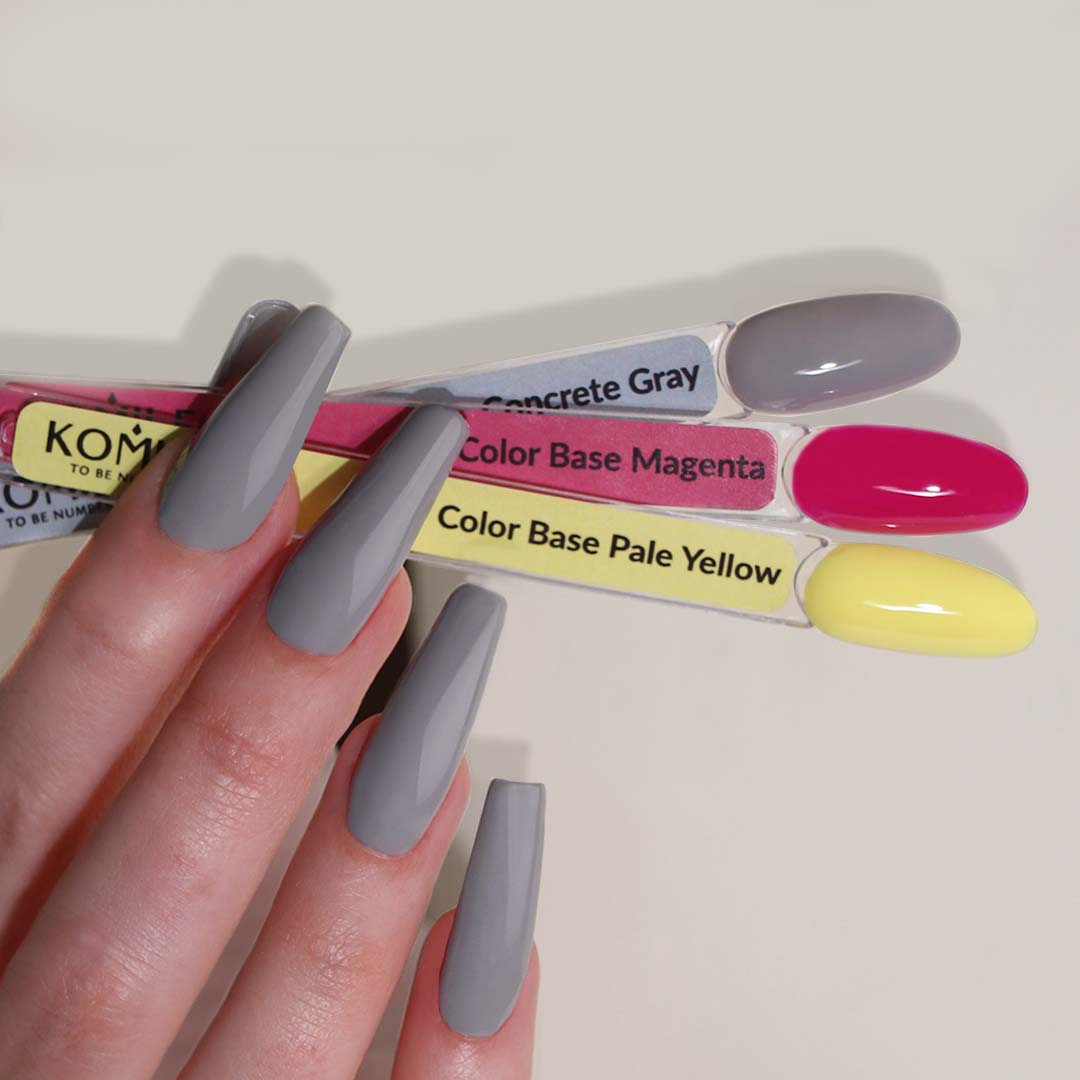 Komilfo Color Base Pale Yellow (pale yellow), 8 ml