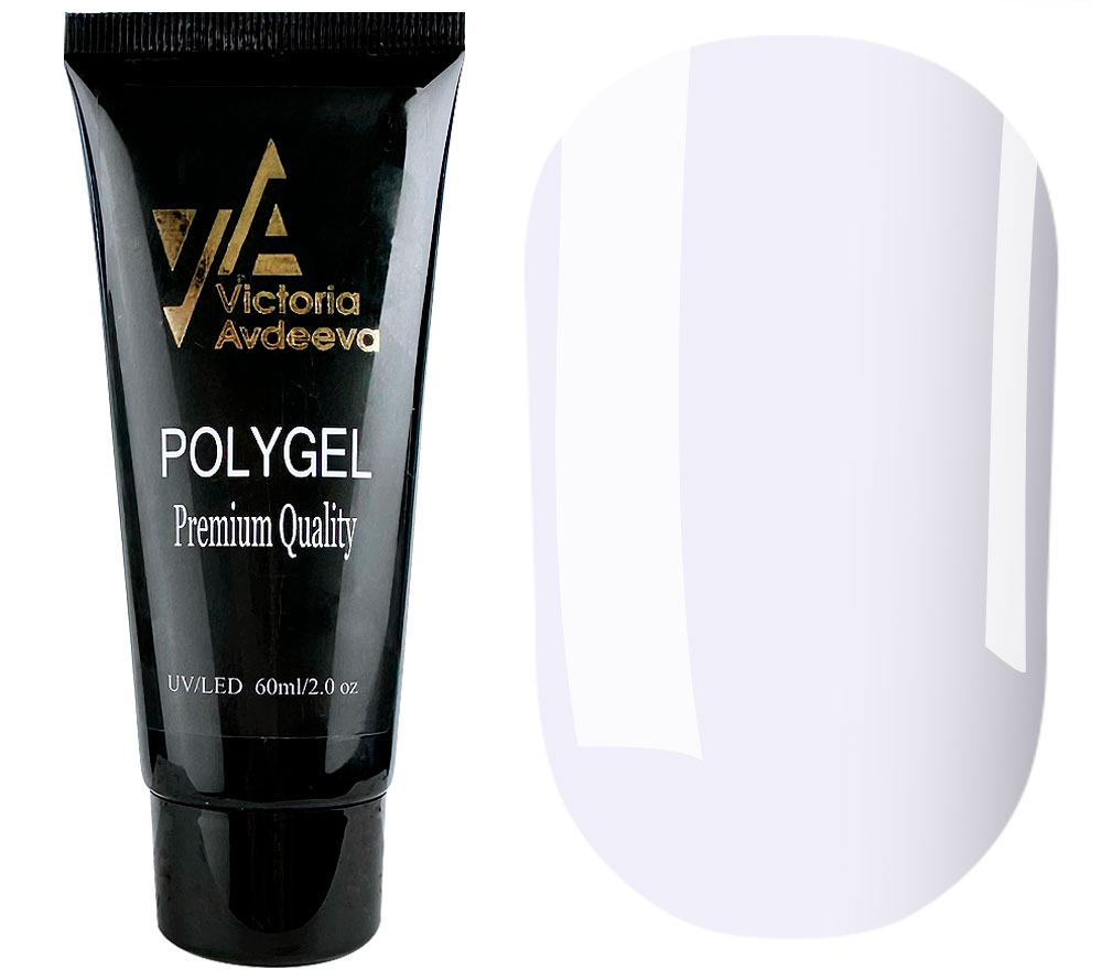 Victoria Avdeeva Гель для ногтей Polygel White, 60 мл