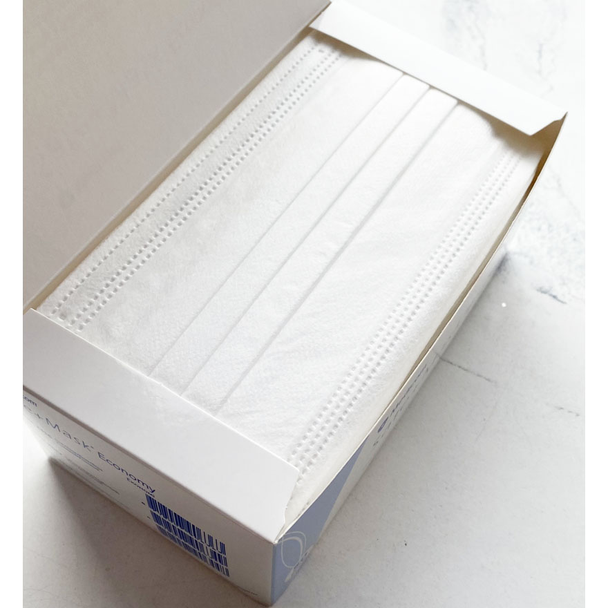 Medicom Three-layer mask White 50 pcs/pack