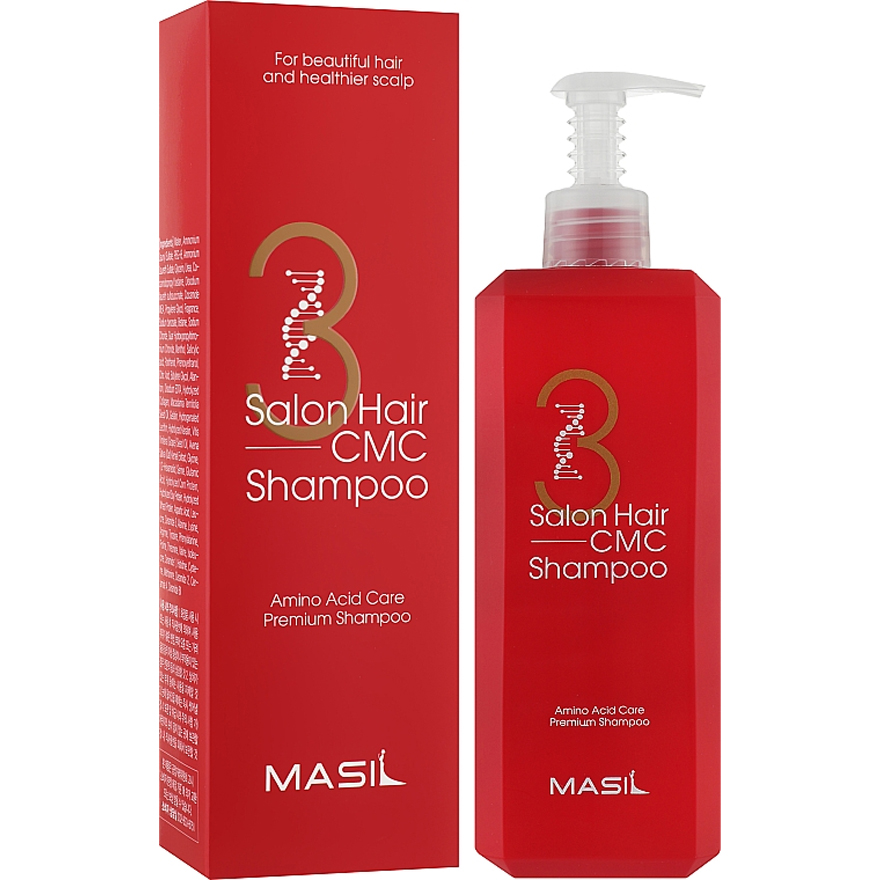Masil 3 Salon Hair CMC Shampoo Revitalizing Shampoo, 500 ml