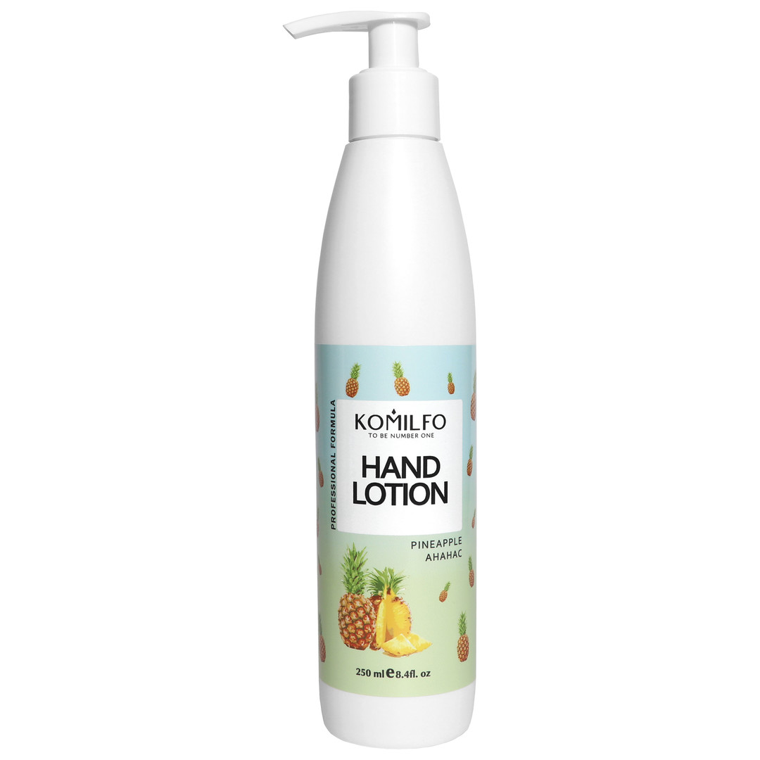 Komilfo Hand Lotion "Pineapple" - pineapple hand lotion, 250 ml