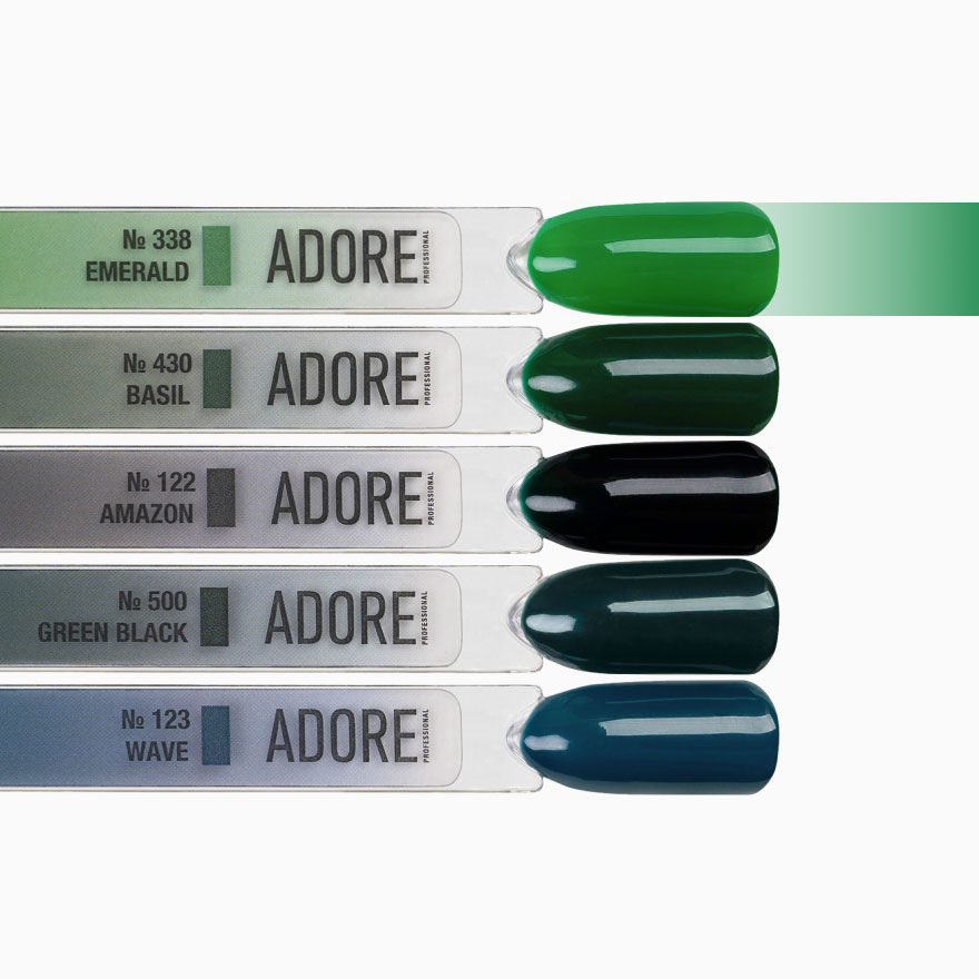 Gel varnish ADORE Professional No. 115 (bright light lime, neon), 7.5 ml