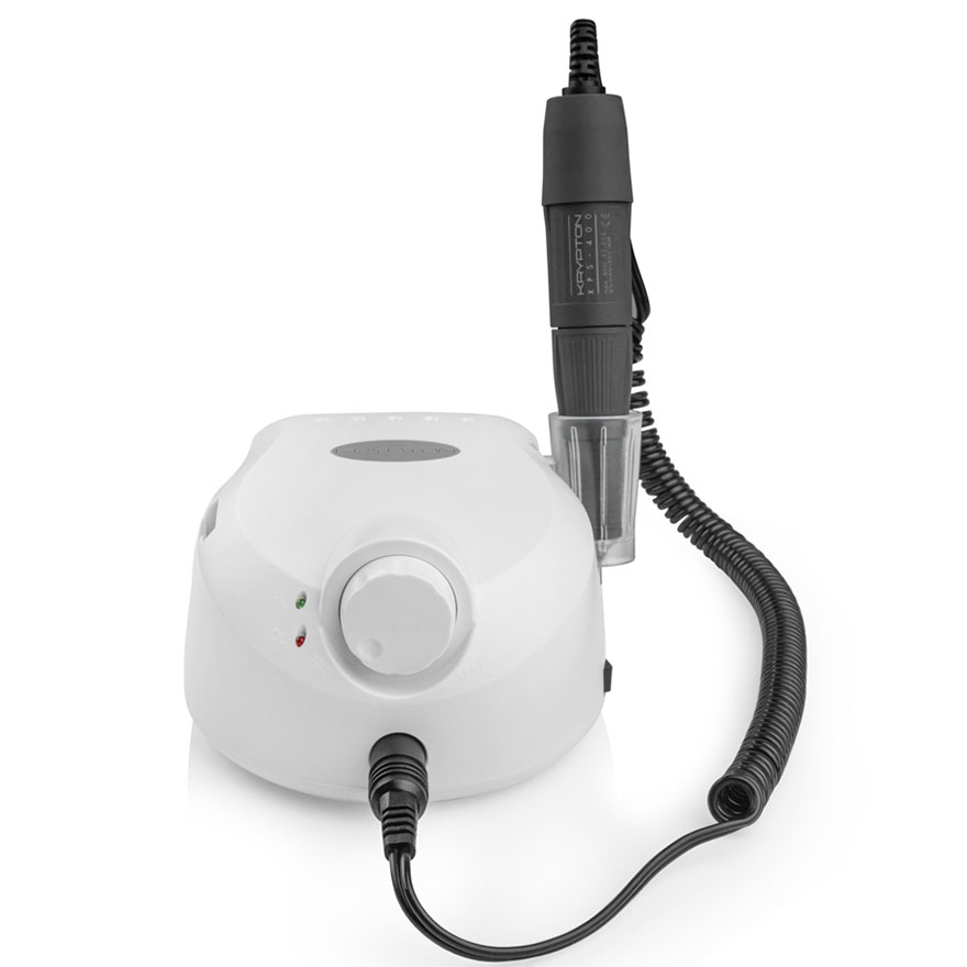 Машинка для маникюра и педикюра KRYPTON XPS-400 White/Gray (65W/40000 ...