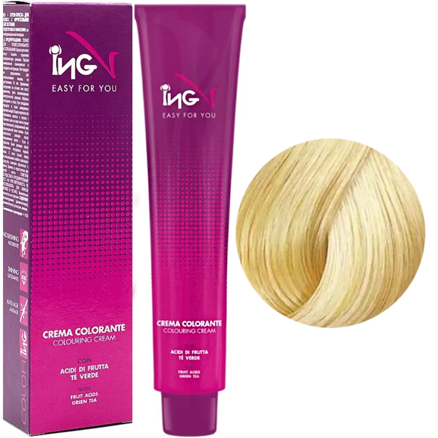 ING PROFESSIONAL Professional cream color 10.26 ultra light champagne blond, 100 ml ING PROFESSIONAL Professional cream color 10.26 ultra light champagne blond, 100 ml