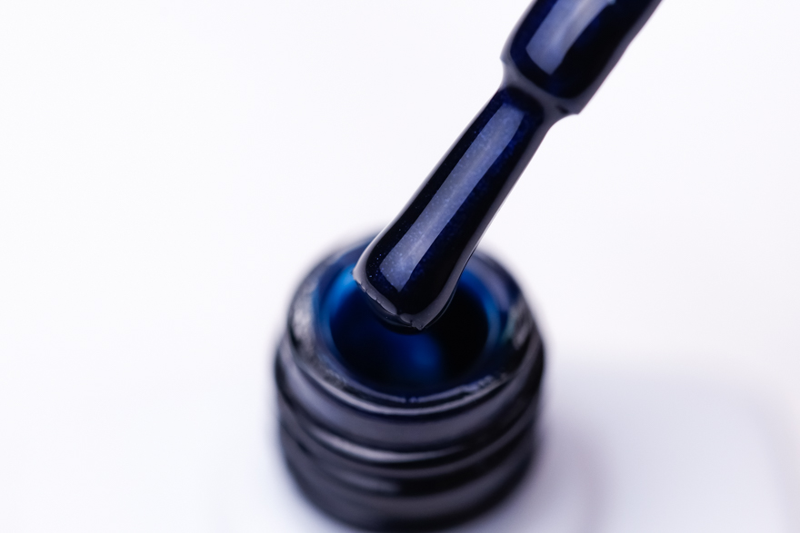 Molekula gel varnish No. 035 (dark blue pearl), 11 ml