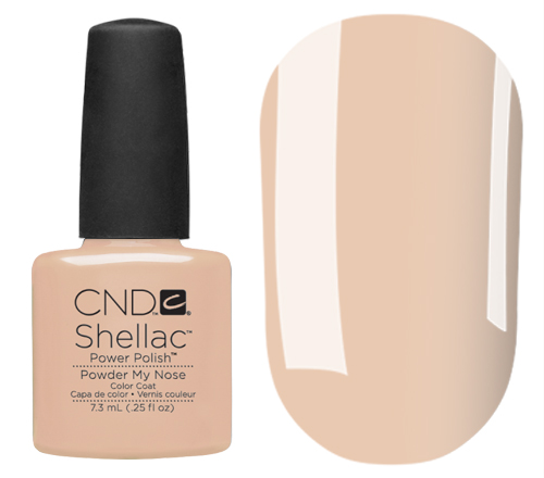 CND Shellac Powder My Nose Gel Polish, 7.3 ml