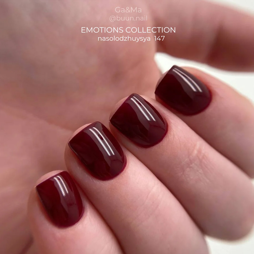 GA&MA Gel polish Emotions collection 147 nasolodzhuysya, 10 ml GA&MA Gel polish Emotions collection 147 nasolodzhuysya, 10 ml