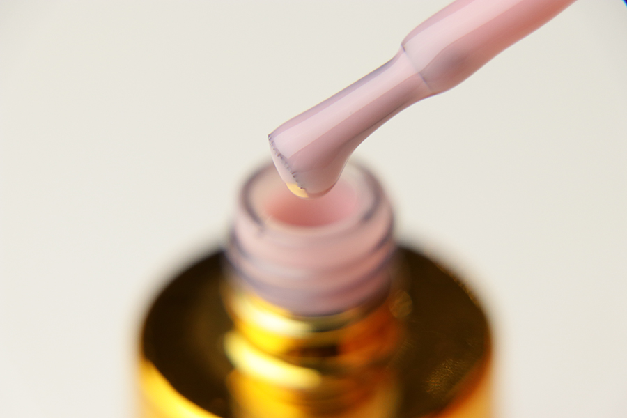 F.O.X Smart gel Nude - рідкий гель для зміцнення нігтьової пластини (пудровий рожевий), 12 мл