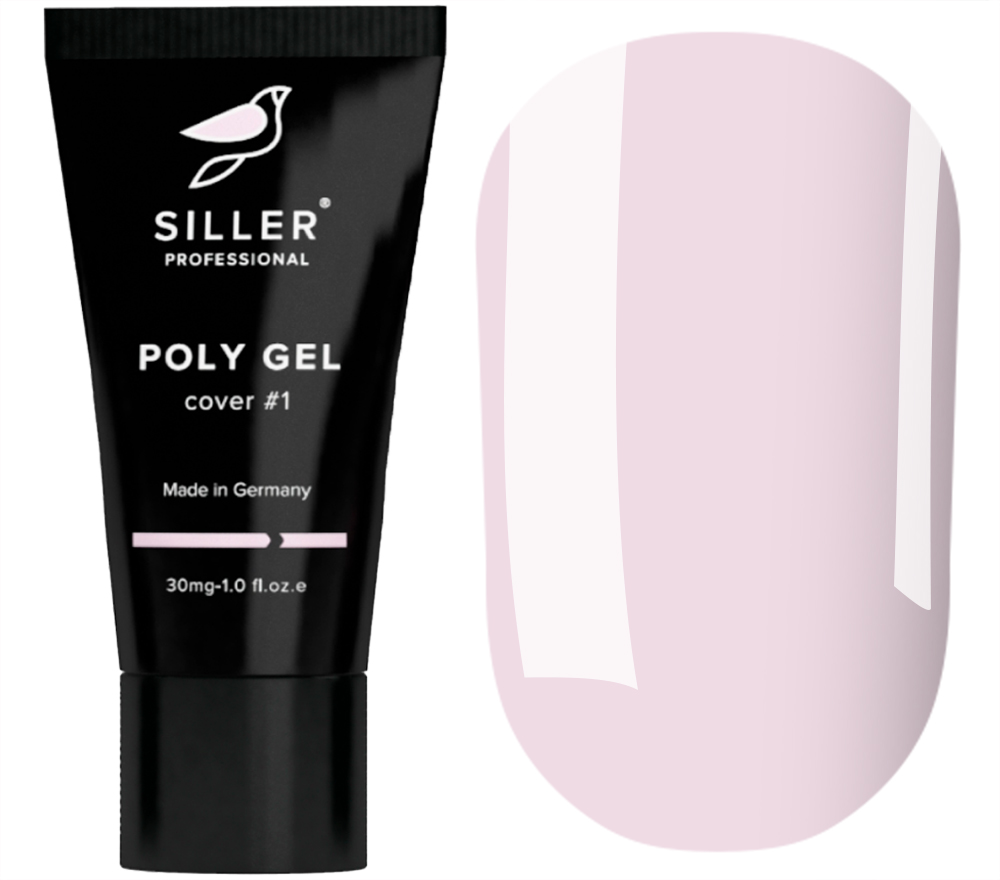 Siller Nail gel Poly Gel No. 1, 30 ml Siller Nail gel Poly Gel No. 1, 30 ml