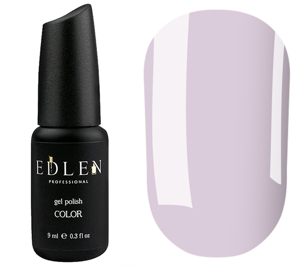 Edlen Gel polish for nails 038 (white-pink, enamel), 9 ml