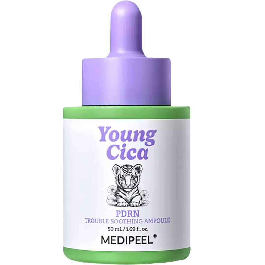 MEDI-PEEL Сироватка заспокійлива з екзосомами та PDRN Young Cica PDRN Trouble Soothing Ampoule, 50 мл
