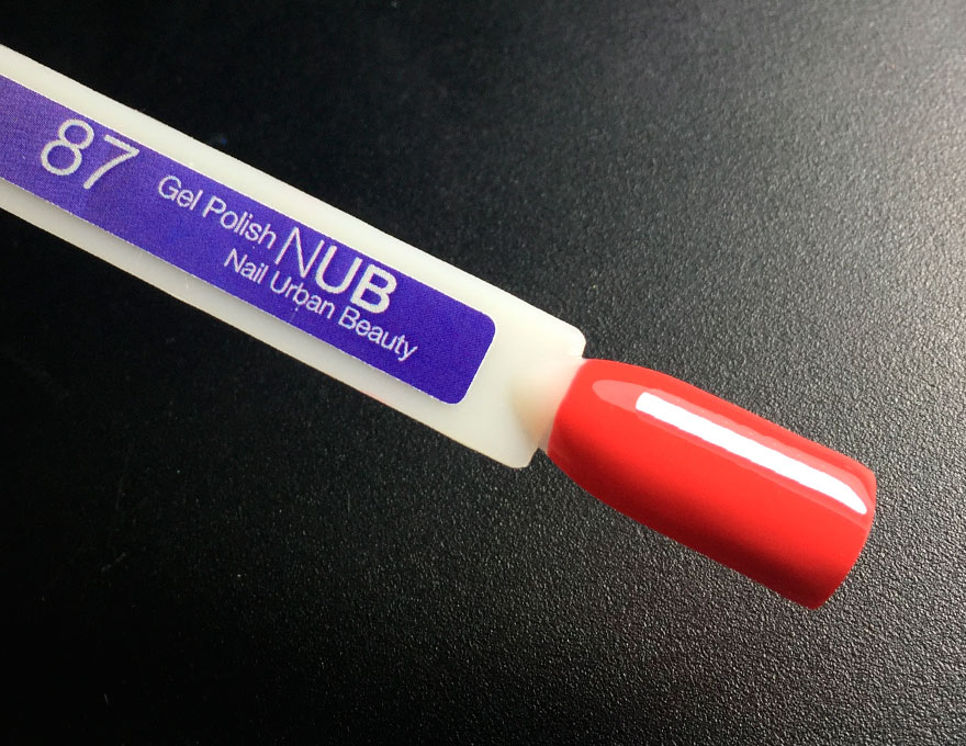 Гель-лак NUB 087 Classical Red (червоний, емаль), 8 мл Гель-лак NUB 087 Classical Red (червоний, емаль), 8 мл