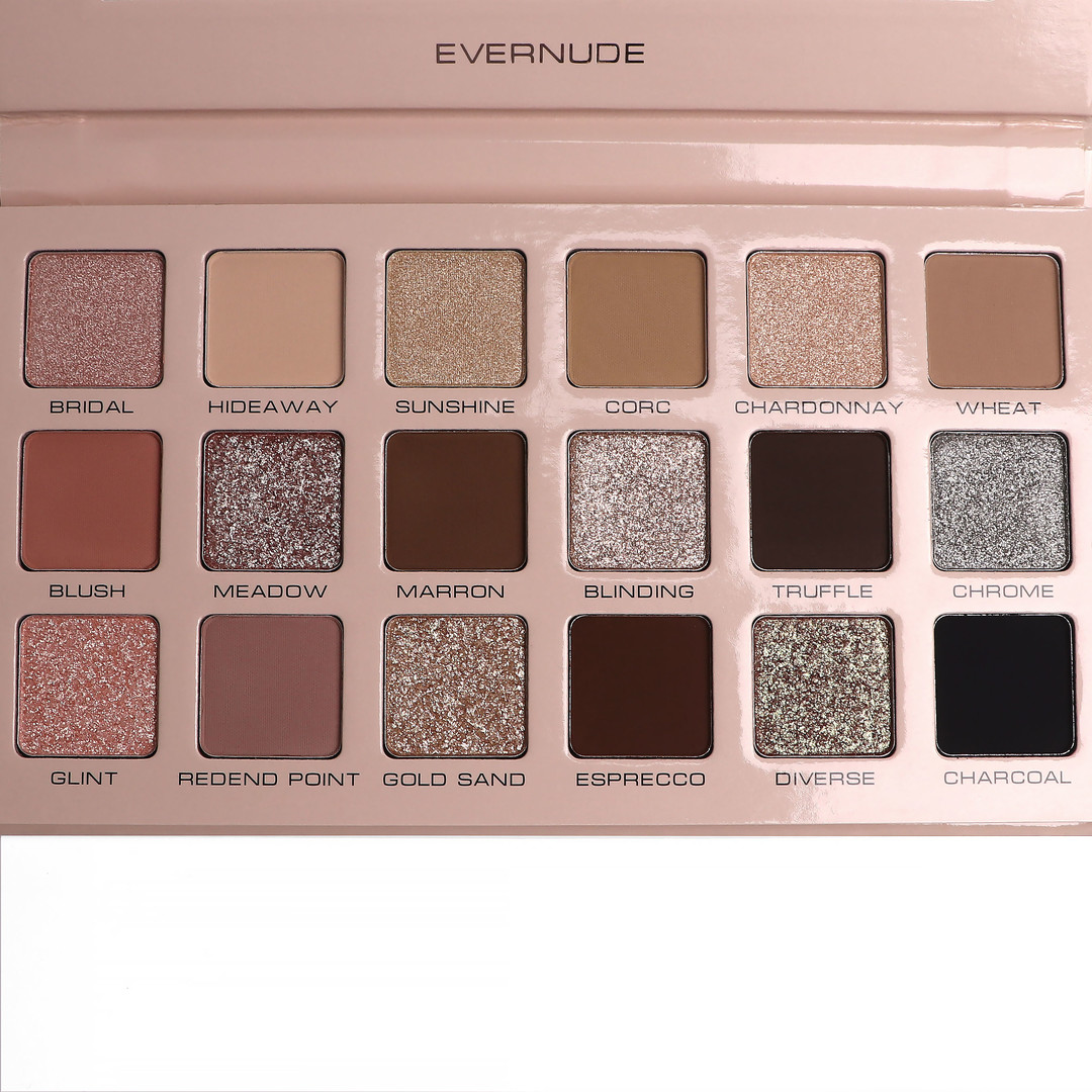ZIDIA Eyeshadow Palette - Evernude - палетка теней