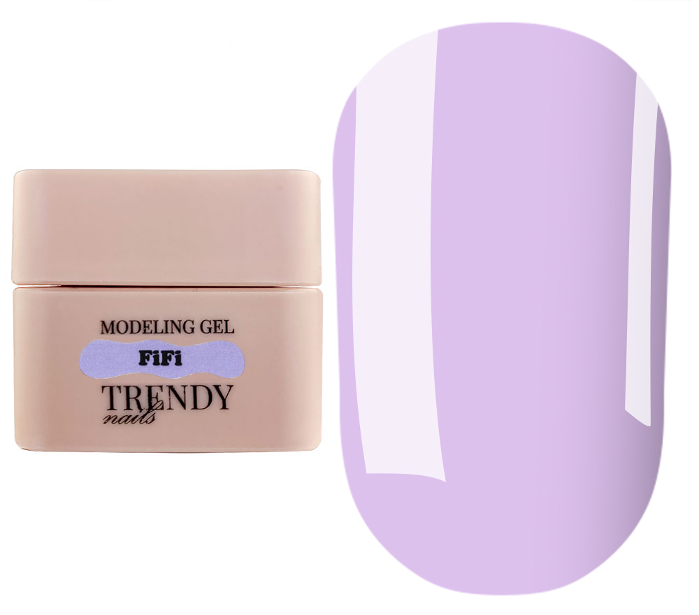 Trendy Nails Modeling Gel Clear (transparent), 30 ml