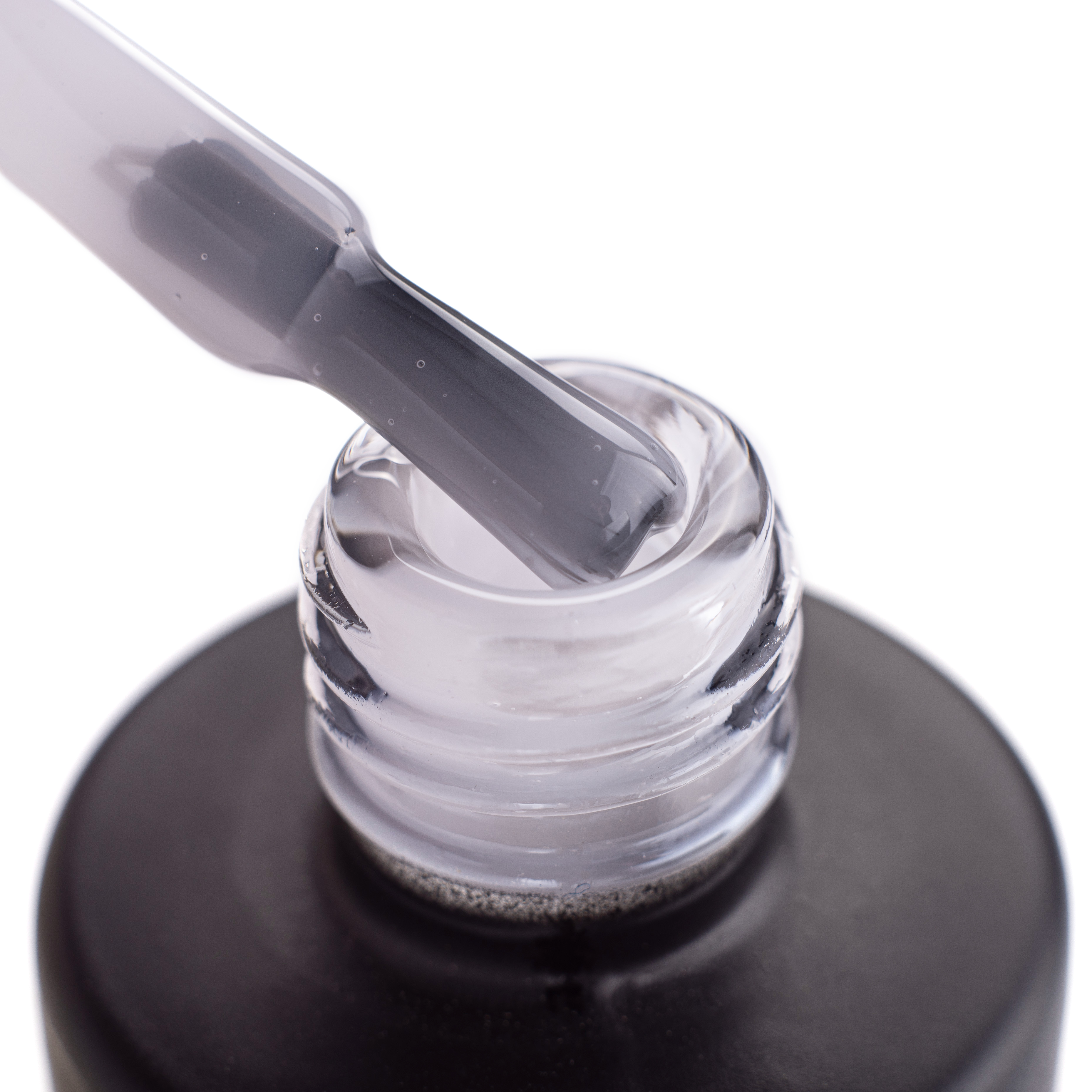 Komilfo Bottle Gel Milky White with brush, 15 ml Komilfo Bottle Gel Milky White with brush, 15 ml