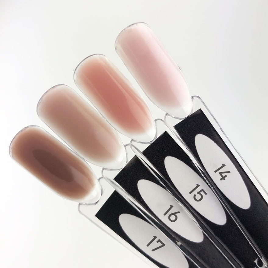 SAGA professional LIQUID GEL 17 (коричневый), 15 мл