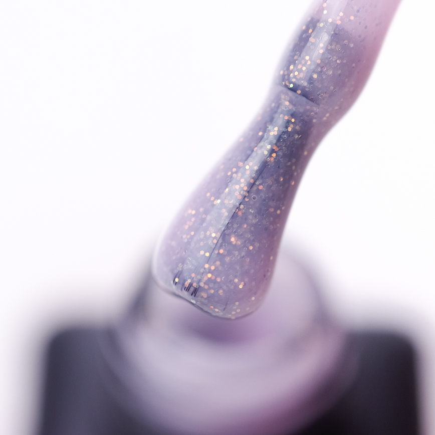 Reforma Gel Polish, Cassiopeia (Light Pink Translucent Gold Glitter), 10 ml
