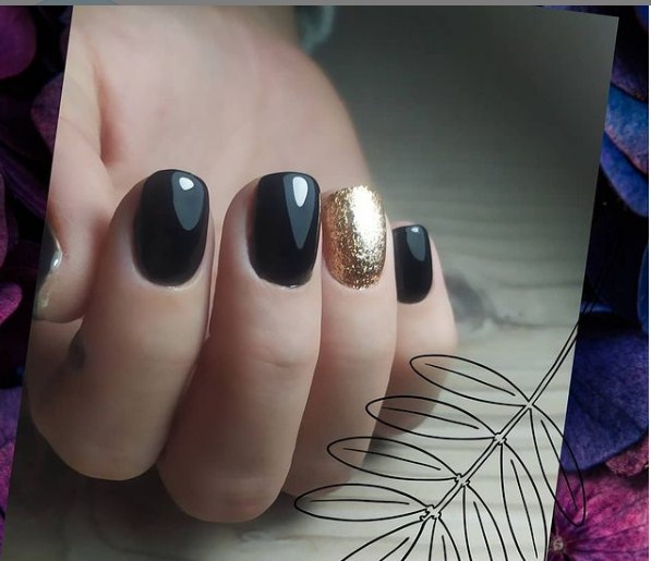 Molekula DIAMOND gel varnish No. 502 (rich gold with sparkles and mica), 6 ml
