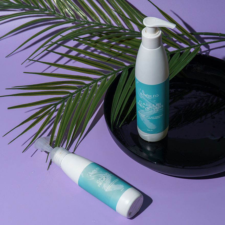 Komilfo Callus Remover «Super Strong Formula» - кислотный пилинг для педикюра, 125 мл