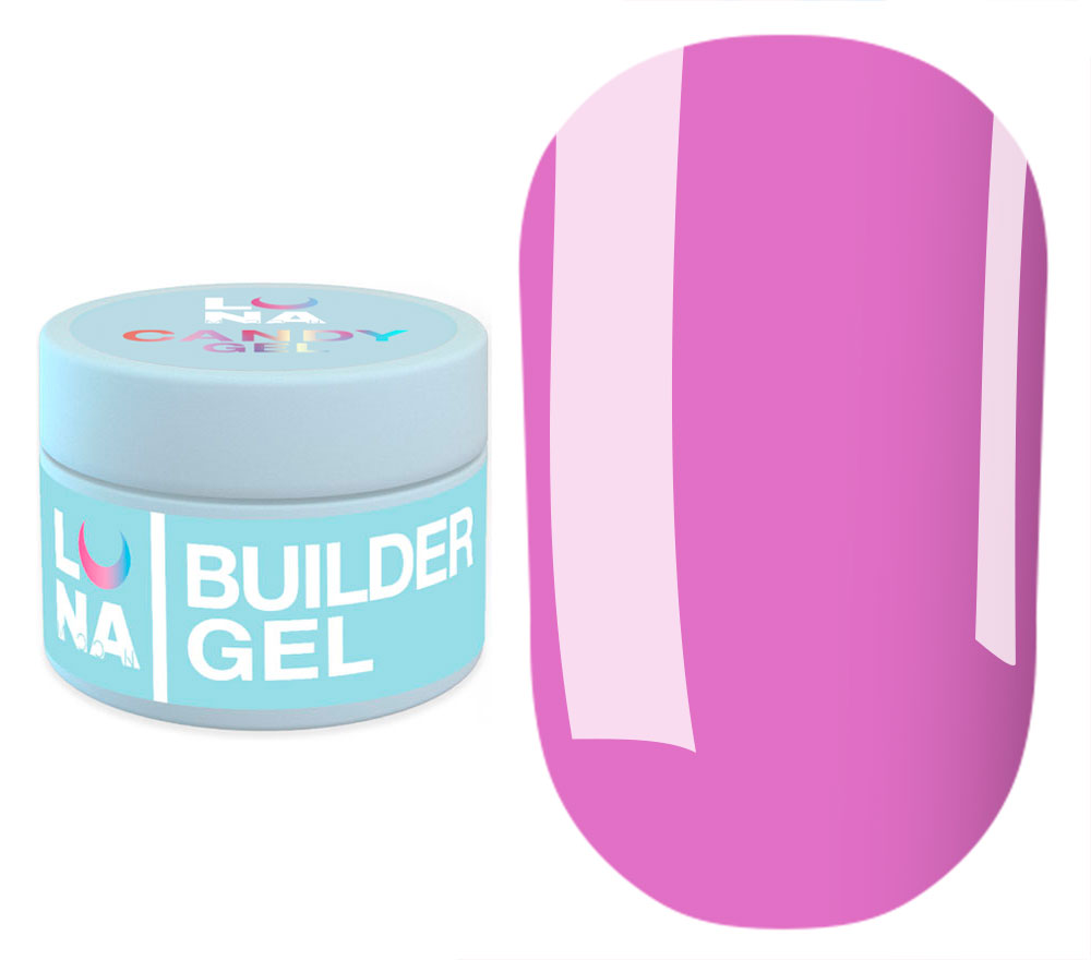 LUNA Candy Gel No. 06 (lilac), 15 ml
