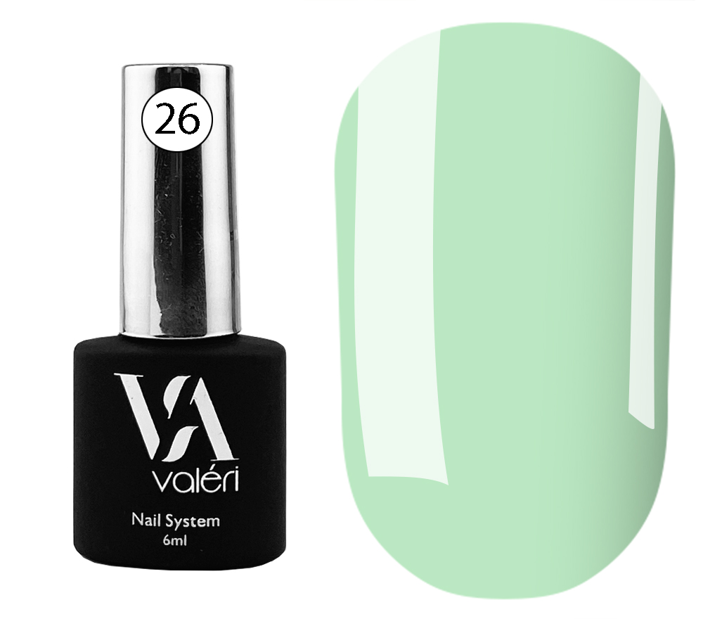 Valeri Nail base French Base 026 (turquoise-mint), 6 ml Valeri Nail base French Base 026 (turquoise-mint), 6 ml