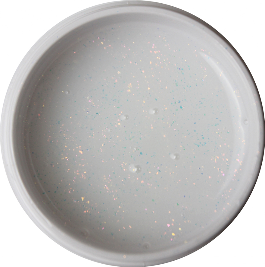 NailApex Gel without sawdust COMFORT GEL No. 14 (milk with flakes), 30 ml