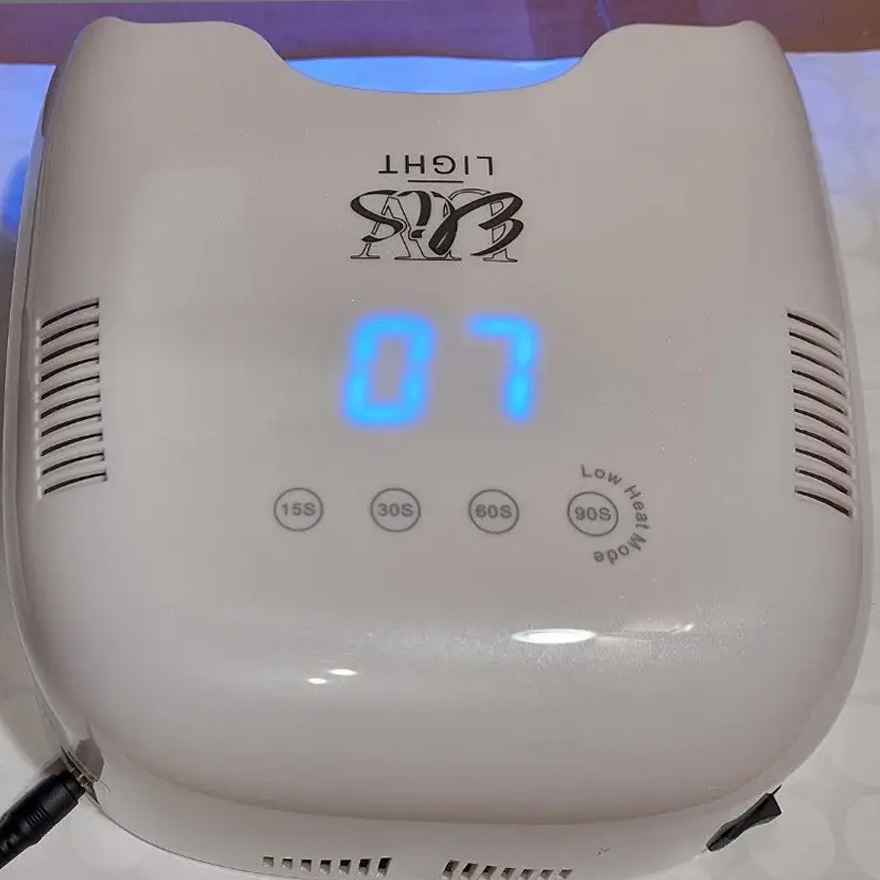 Elis UV Професійна дзеркальна LED+UV лампа для манікюру та нарощування нігтів LIGHT (гарантія 18 місяців)