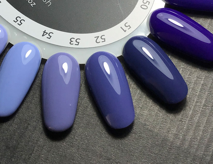 Гель-лак Couture Colour №052 (дымчатый синий, эмаль), 9 мл