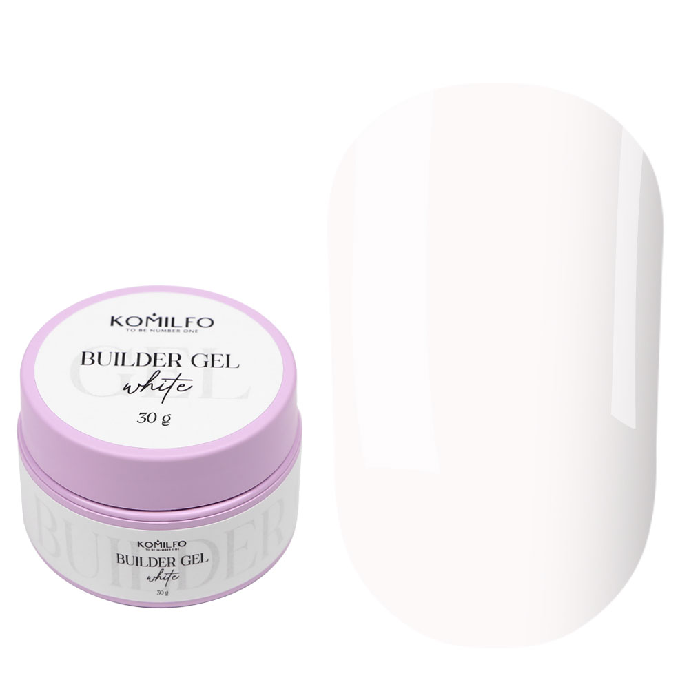 Komilfo Builder Gel White, 30 г