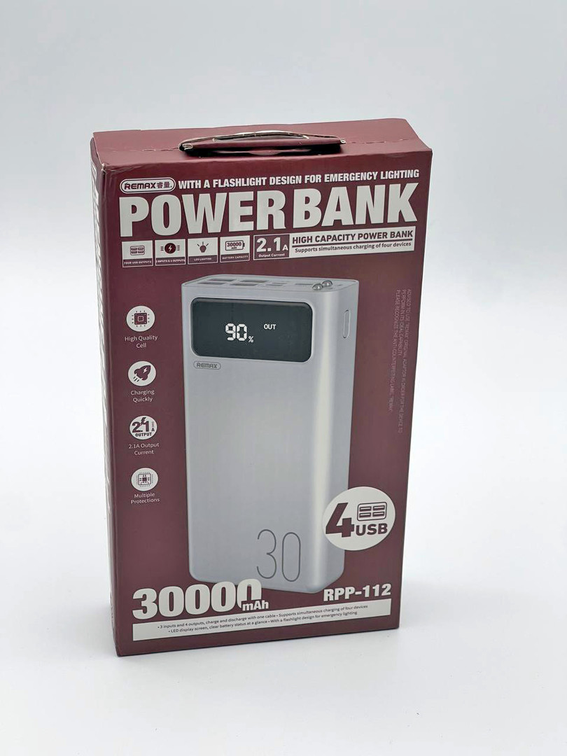 Power Bank Remax RP112 30000 mAh