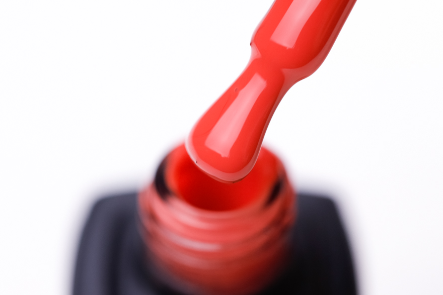 MOON FULL color Gel polish No. 125 gel-varnish (orange-red, enamel), 8 ml