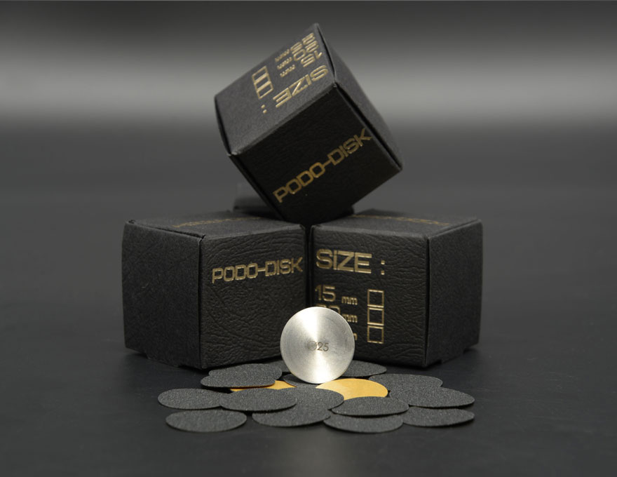 AS Replacement abrasive for Podo-Disck 25mm, 180 grit, (50 pcs)