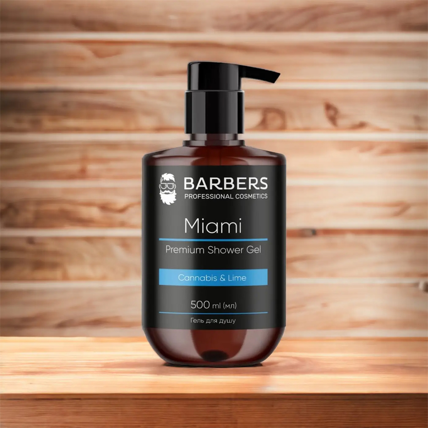 BARBERS Гель для душу Miami, 500 мл