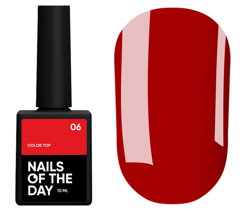 Nails Of The Day Nail top Color top No. 01 (pale pink), 10 ml