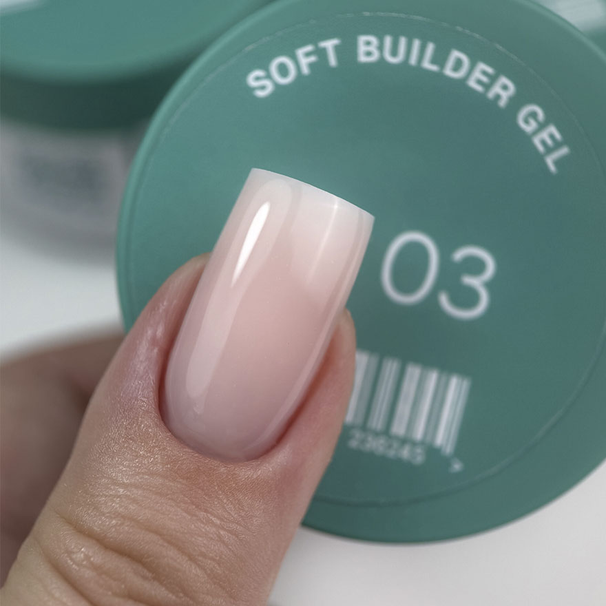 Siller гель для ногтей Soft Builder Gel №03, 15 мл